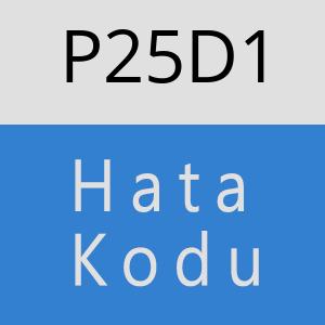 P25D1 hatasi