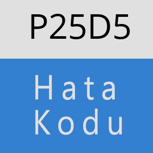 P25D5 hatasi