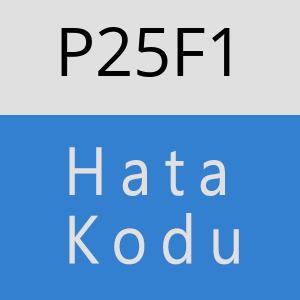 P25F1 hatasi