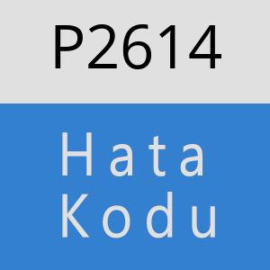 P2614 hatasi