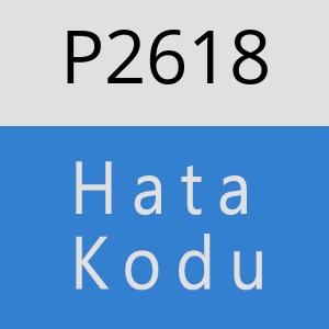 P2618 hatasi