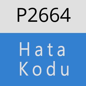 P2664 hatasi
