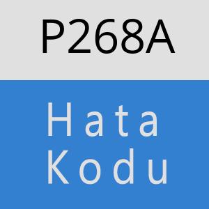 P268A hatasi