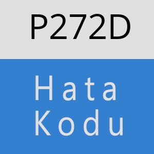 P272D hatasi