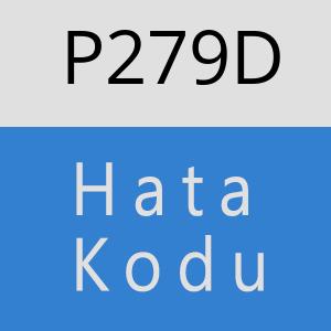 P279D hatasi