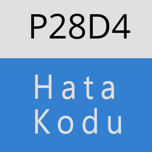 P28D4 hatasi