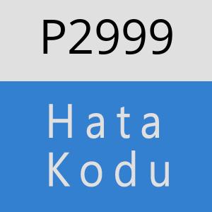 P2999 hatasi