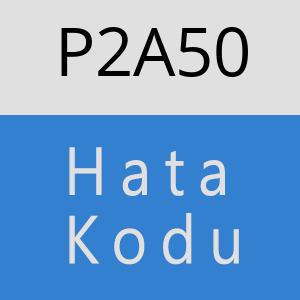 P2A50 hatasi