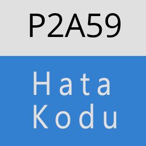 P2A59 hatasi