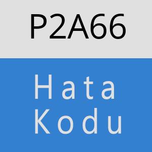 P2A66 hatasi