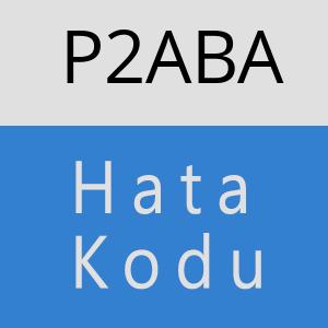 P2ABA hatasi