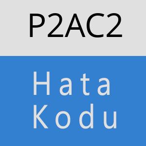 P2AC2 hatasi