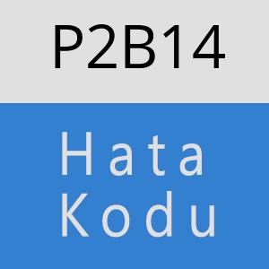 P2B14 hatasi