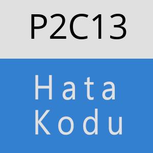 P2C13 hatasi