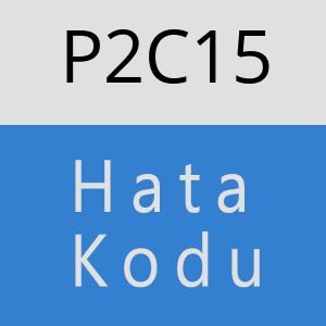 P2C15 hatasi