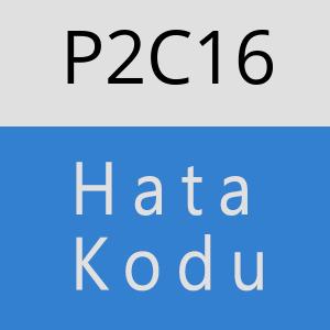 P2C16 hatasi