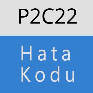 P2C22 hatasi