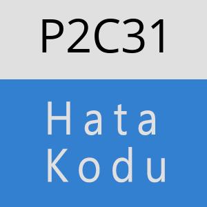 P2C31 hatasi