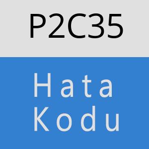 P2C35 hatasi