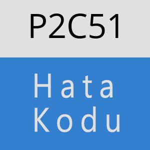 P2C51 hatasi