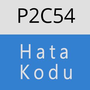 P2C54 hatasi