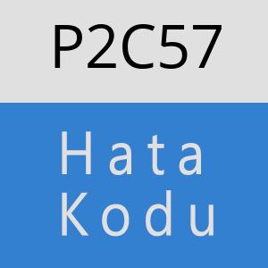 P2C57 hatasi