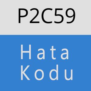 P2C59 hatasi