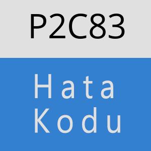 P2C83 hatasi