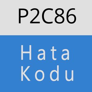 P2C86 hatasi