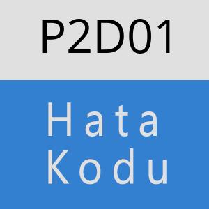 P2D01 hatasi