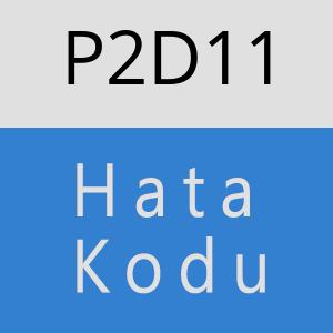 P2D11 hatasi