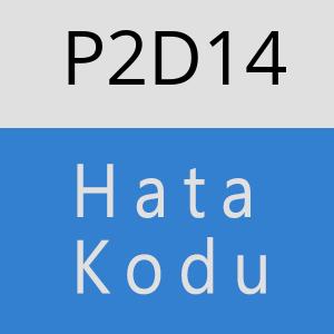 P2D14 hatasi