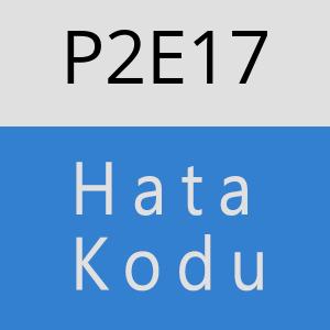 P2E17 hatasi