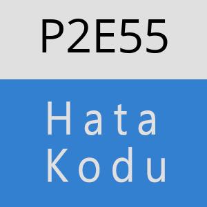 P2E55 hatasi