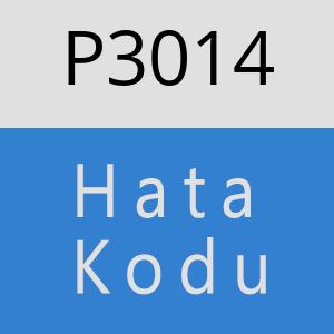 P3014 hatasi