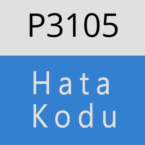 P3105 hatasi