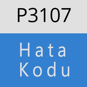 P3107 hatasi