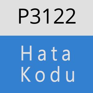 P3122 hatasi