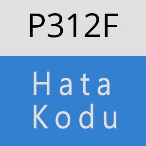 P312F hatasi