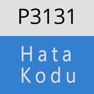 P3131 hatasi