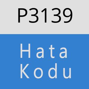 P3139 hatasi