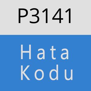 P3141 hatasi