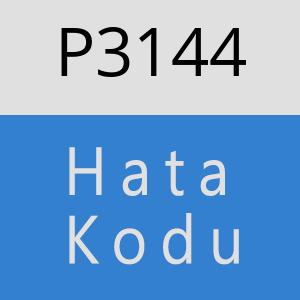 P3144 hatasi