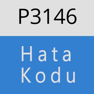 P3146 hatasi