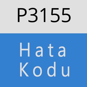 P3155 hatasi