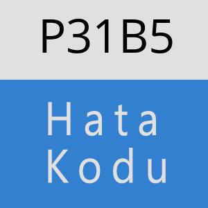 P31B5 hatasi