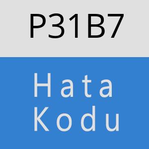 P31B7 hatasi