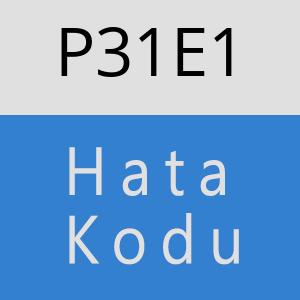 P31E1 hatasi