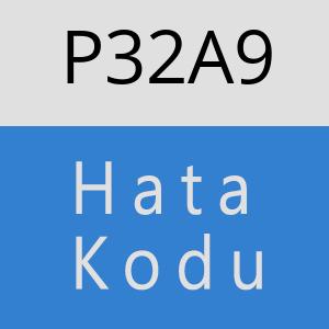 P32A9 hatasi