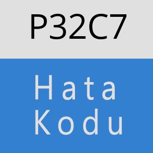 P32C7 hatasi